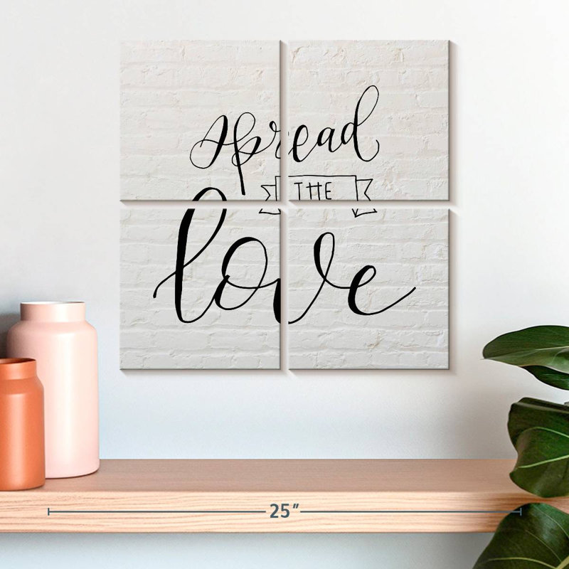 Tergel Spread The Love, H 18 po x l 18 po