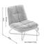 Addysun Upholstered Slipper Chair-1978156831