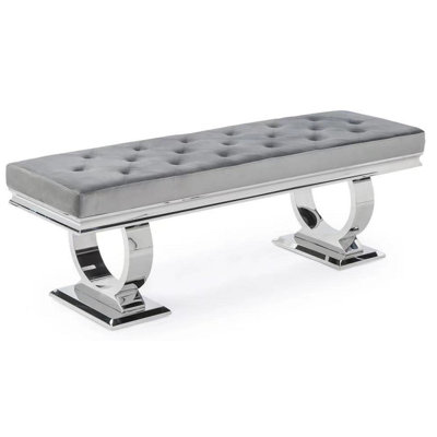 Rodrick Velvet Upholstered Bench