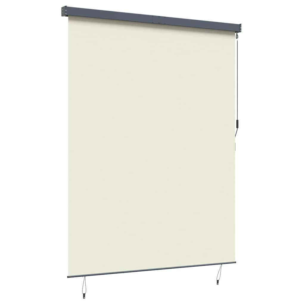 Vidaxl Outdoor Roller Blind Striped Fabric