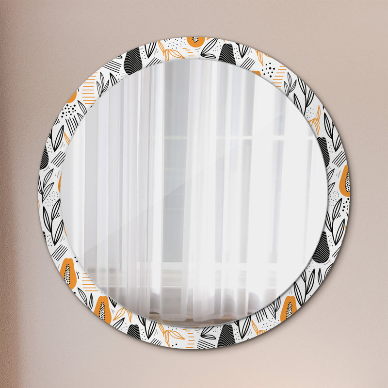 Huldar Glass Flat Wall Mirror