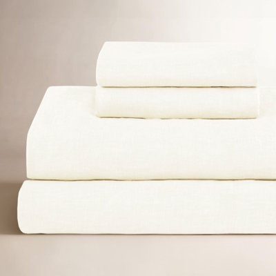 100% French Linen Sheet Set