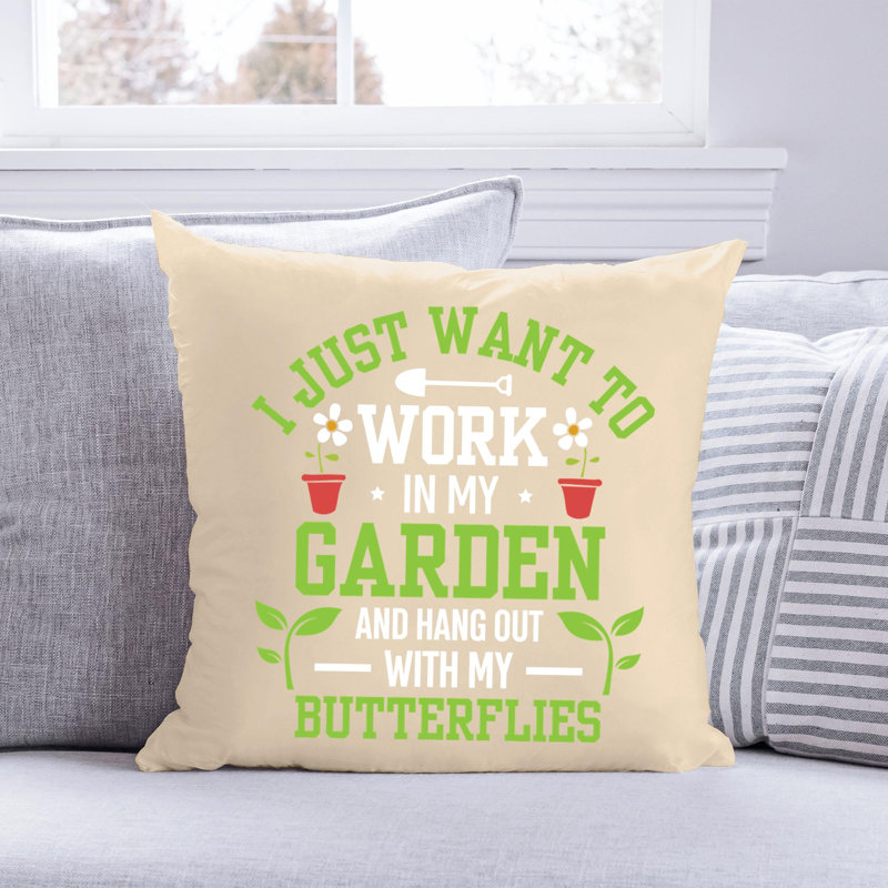 Coussin décoratif, H 18 po x l 18 po