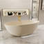 Baignoire autoportante en pierre de trempage autoportante 55 po x 30 po Euston