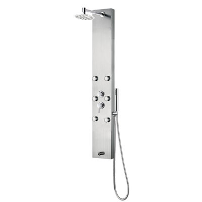 PULSE ShowerSpas Monterey Stainless Steel ShowerSpa