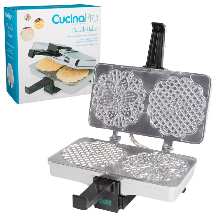 Dash Mini Pizzelle Maker  Pizzelle maker, Cooking and baking, Pizzelle