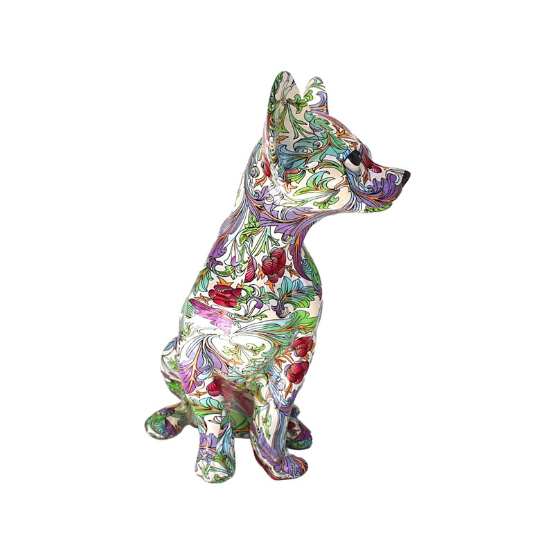 Chihuahua rétro Red Barrel Studio® Plus - 10 po de hauteur