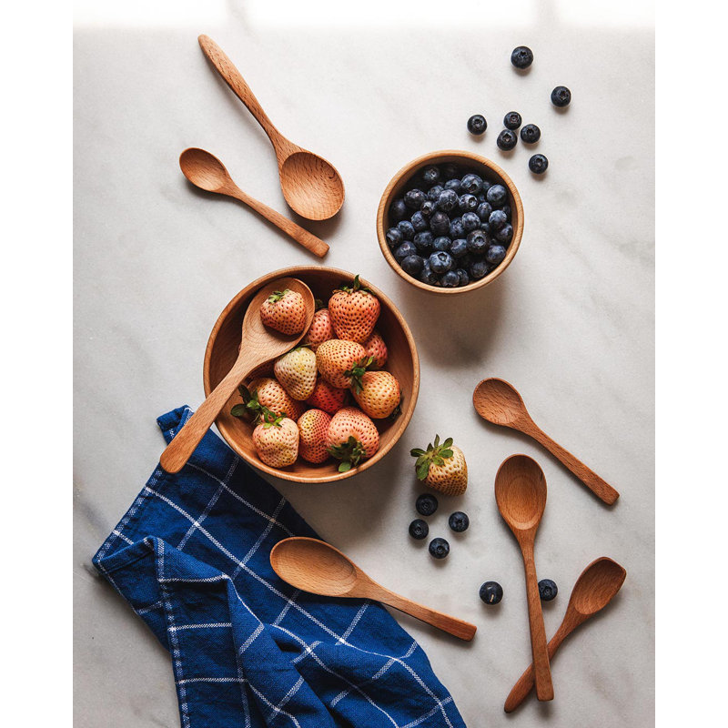 Utility Handmade Wood Salad Bowl