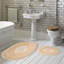 Ensemble de tapis de bain floral 2 pièces-364098450