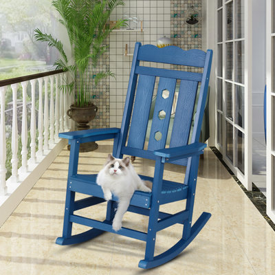 Chaise berçante d'extérieur Aquileo