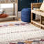 Tapis beige à motif géométrique Paylag-1590246624