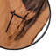Ellisville Stainless Steel Wall Clock