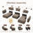 Tolzmann Corduroy Upholstered U-Shaped Sectional-1324745668