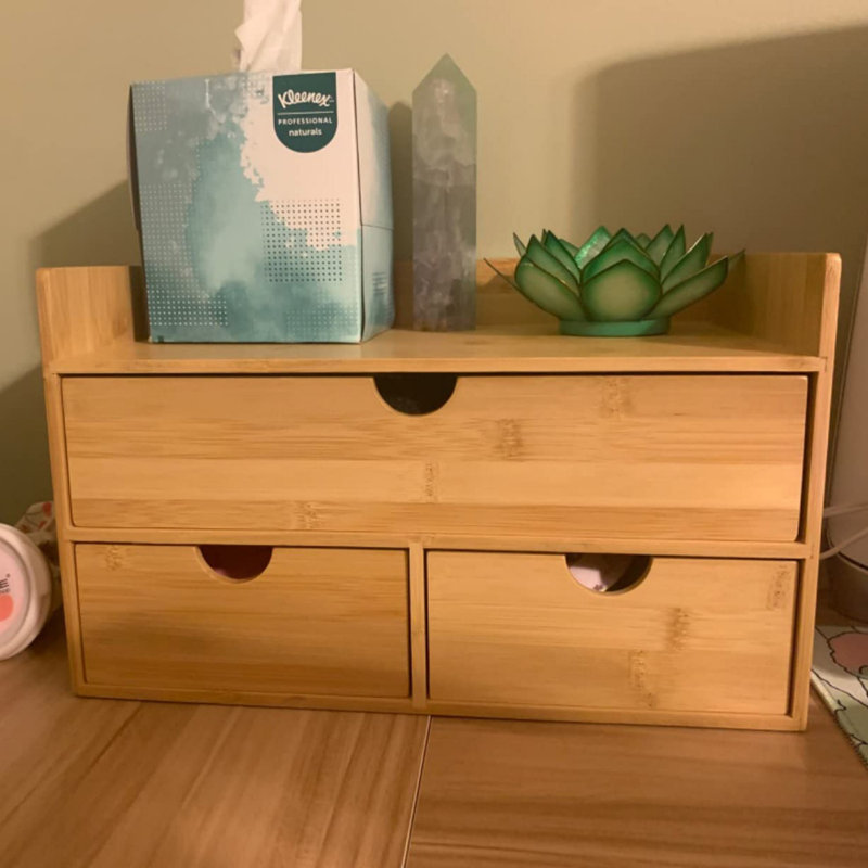 Mini Desktop Drawer Tabletop Storage Organization Box