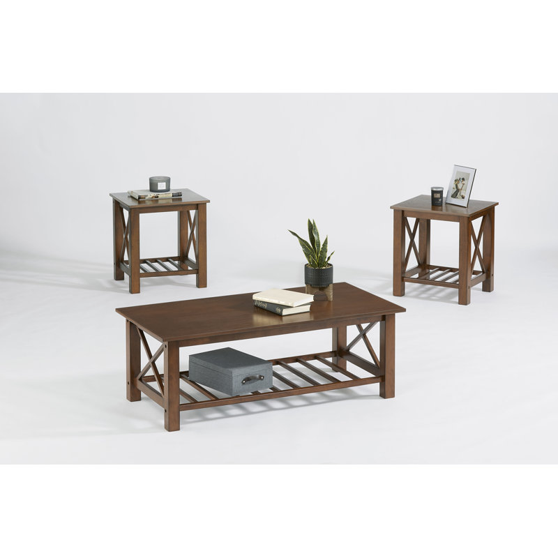 Ensemble de tables basses 3 pièces Aarni