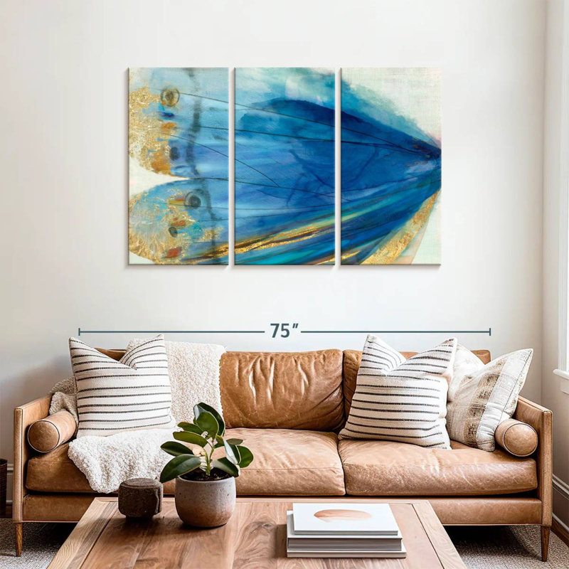 Avery Wing I, 36" H x 57" W