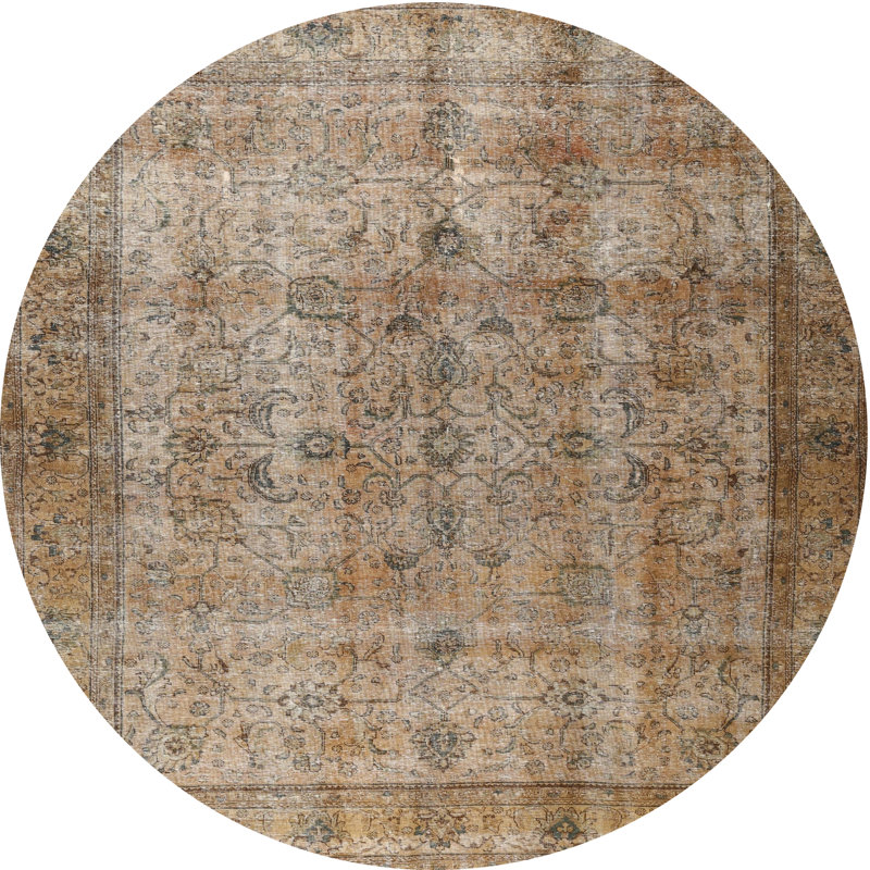 Oriental Indoor Rug, Round 8'