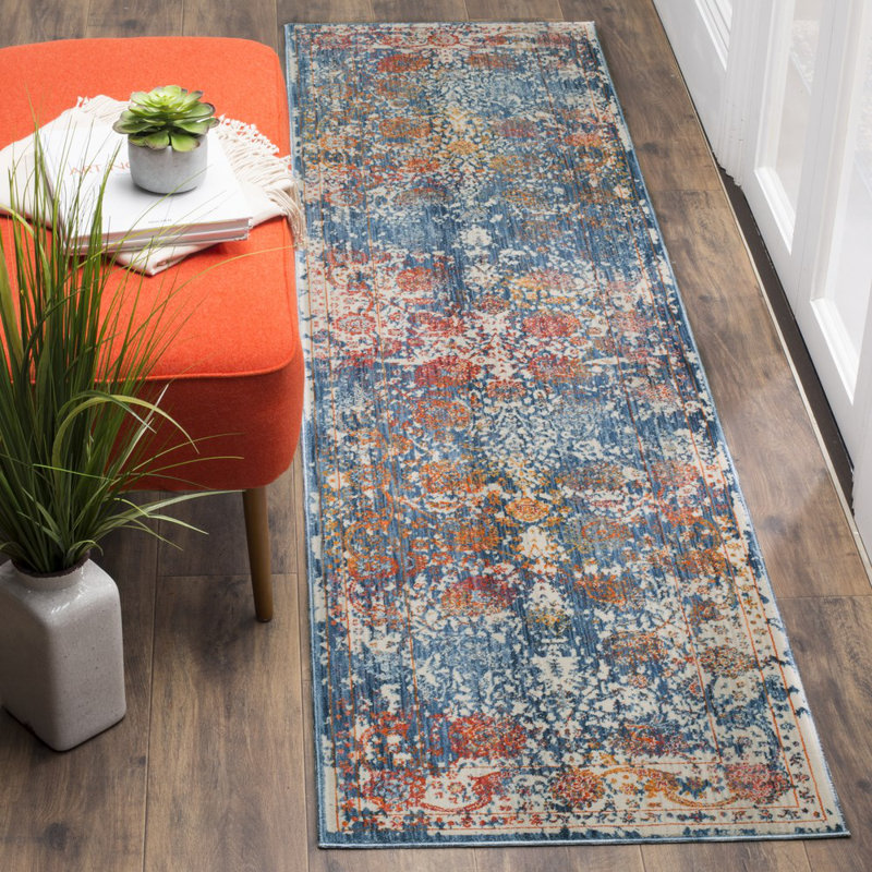Henric Vintage Persian Performance Oriental Rug, Runner 2'2" x 8'