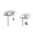 Metal Pole Decorative Bird Feeder