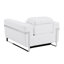Fauteuil en cuir italien avec fauteuil inclinable Global United-1627500662