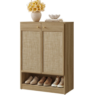 Armoire de rangement pour chaussures Consiglia Boho