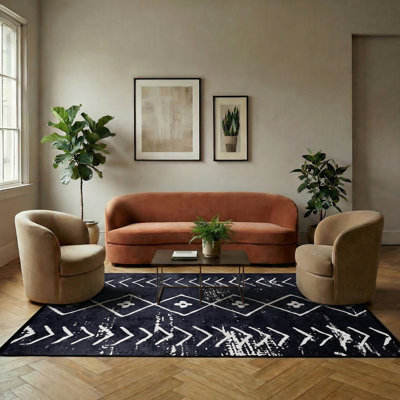 Tapis noir Thambiah