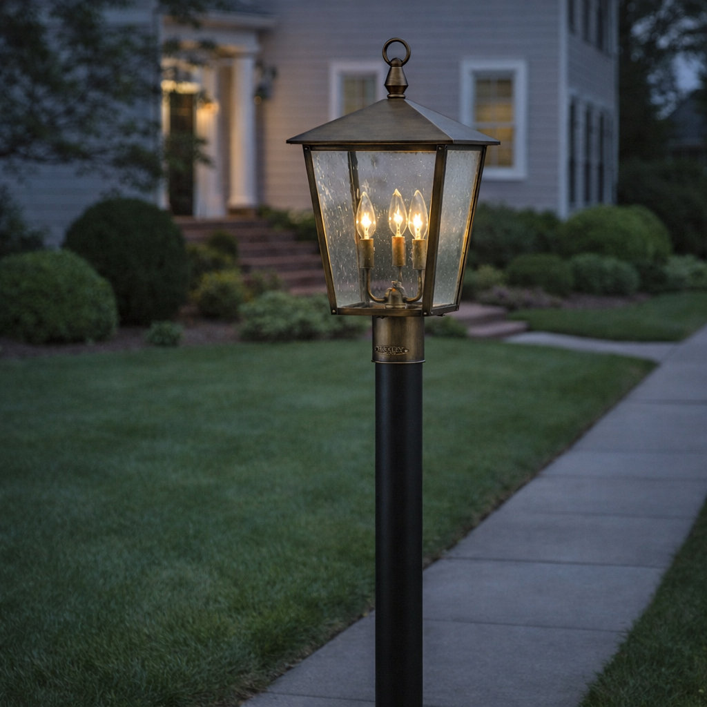 Huntersfield Outdoor Lantern Head, Burnished Bronze