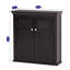 Armoire de salle de bain Raziyeh-166174843