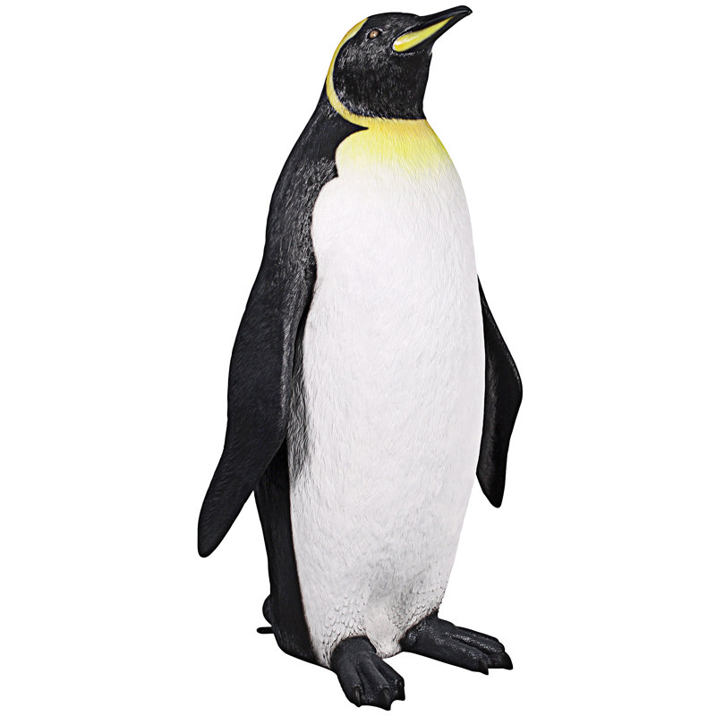 Statue de manchot royal antarctique