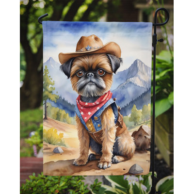 Drapeau Cowboy Welcome Garden