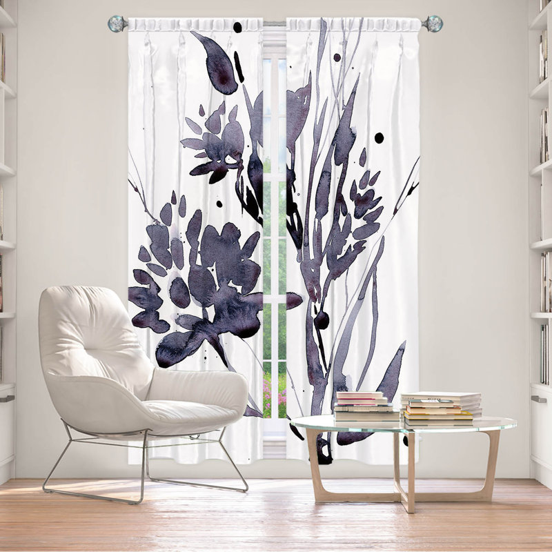 Room Darkening Curtain Pair, 20" W x 52" L