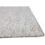 Cotton Area Rug in Ivory/Gray