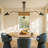 Davita Wrought Iron 3-Light Chandelier