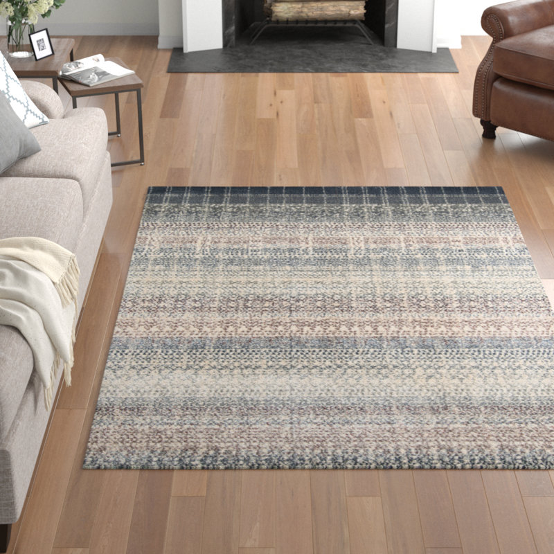 Abstract Indoor Rug, Rectangle 7'10" x 9'10"