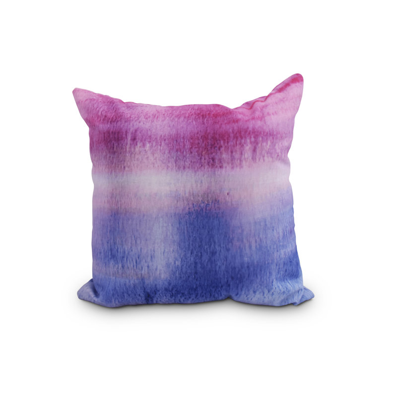 Housse de coussin et insert moelleux Harvest, 16 po x 1 po, Rose / Bleu