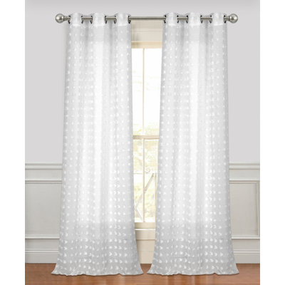 Arielle Semi Sheer Curtain Pair