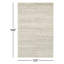 Tapis crème / beige / ardoise en laine tissé à plat Zekia-1521265505