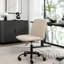 Chaise de bureau pivotante en tissu respirant-1793336761