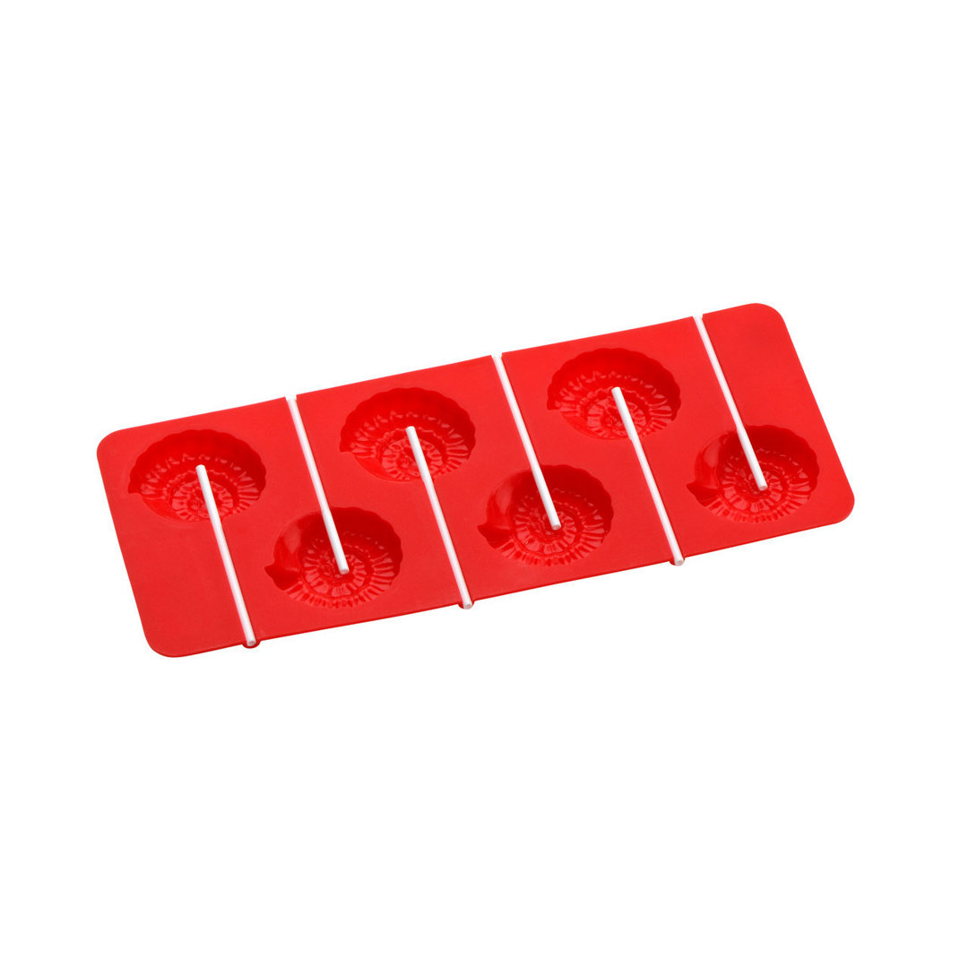 Symple Stuff Anthonyville 6 Cup Non-Stick Silicone Mould with Lid