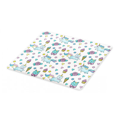 East Urban Home Glass Christam Cutting Board