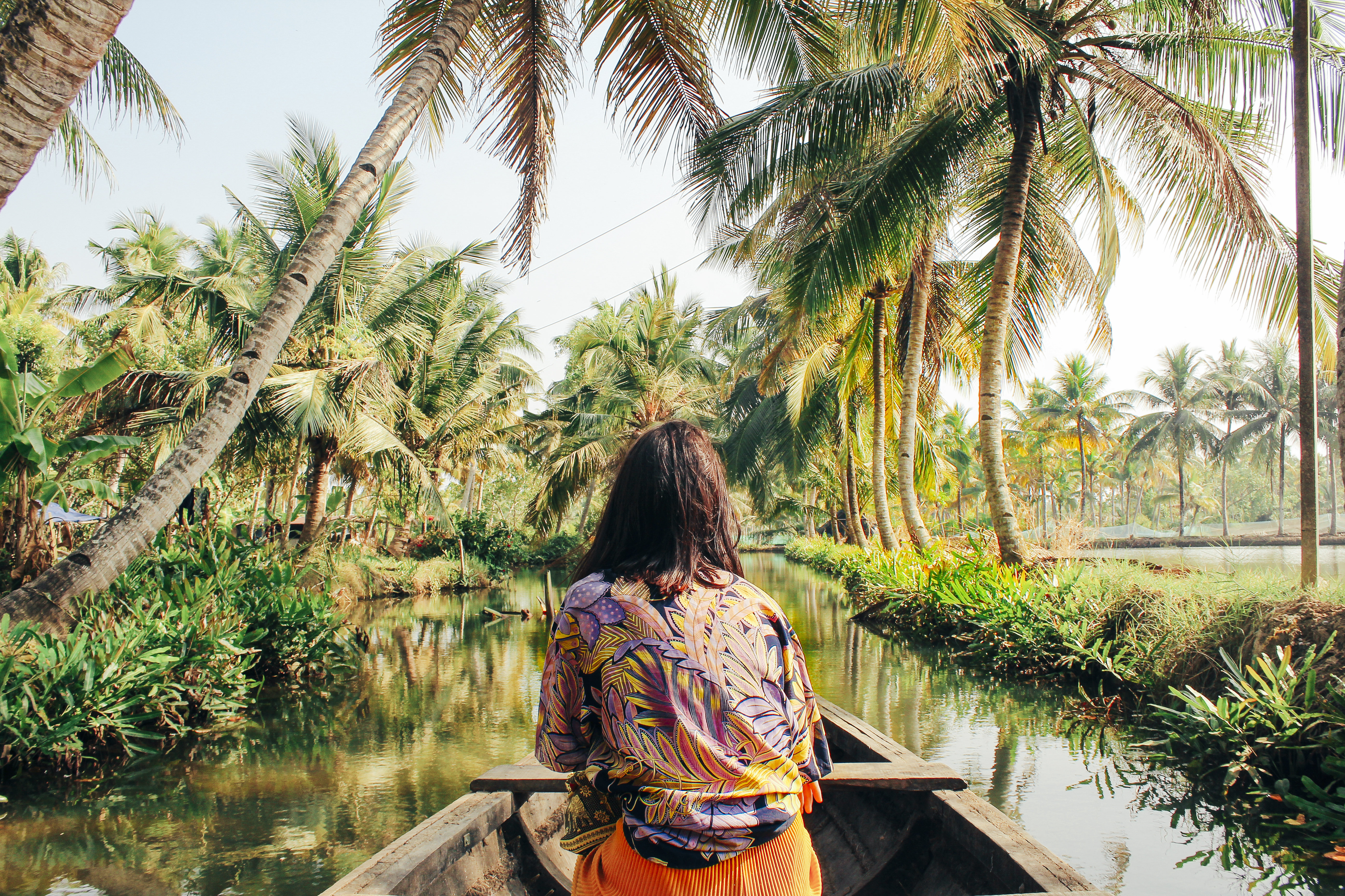 Bay Isle Home™ Young Woman Kayaking Through The Backwaters of Monroe ...