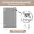 36 in. W x 30 in. H  Rectangular Framed Wall Bathroom Vanity Mirror in Brushed Nickel-235226134-235226135
