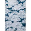 Tapis intérieur / extérieur bleu en polypropylène tissé à la machine Dushka-1817785624