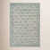 Anders Traditional Floral Wool and Nylon Blue Area Rug