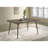 Perkins Dark Brown Rectangular Wood Dining Table