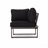 V-Shaped Outdoor Aluminum 5 Seater Sofa Set, With Cushions