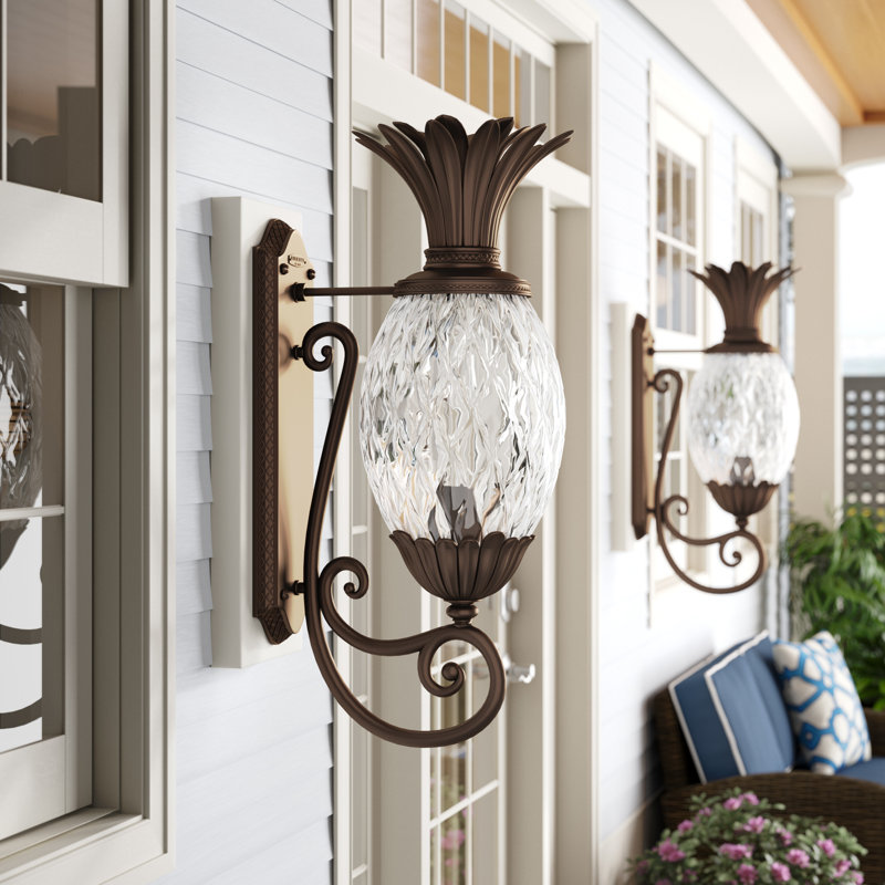 Plantation 4-Light Outdoor Wall Lantern