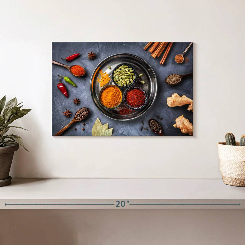 Yarlin Variant Of Spices, 8" H x 12" W