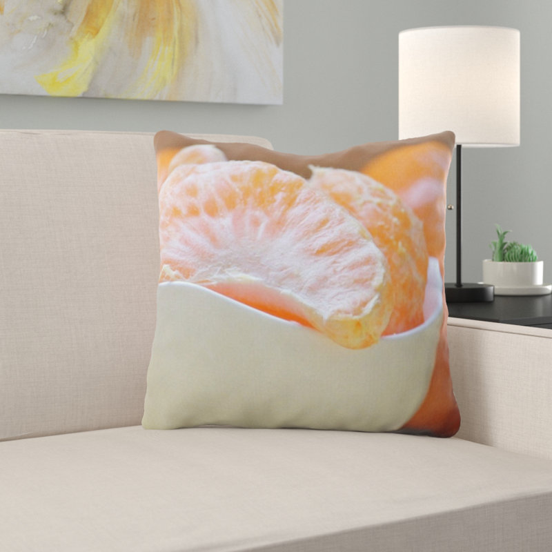 Coussin tangerines