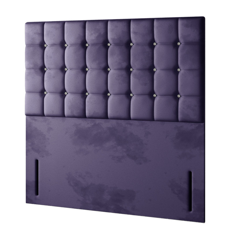 Rochester Upholstered Headboard, Super King (6'), Royal Blue